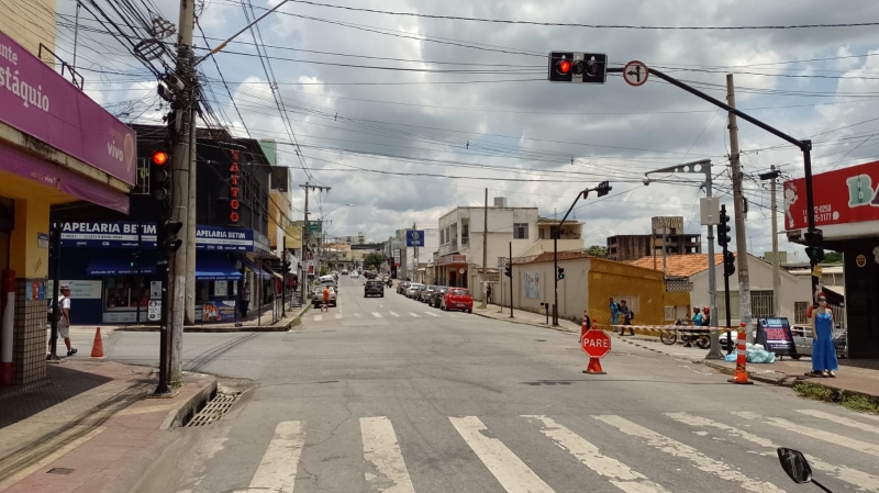 Centro de Betim nova sinalização