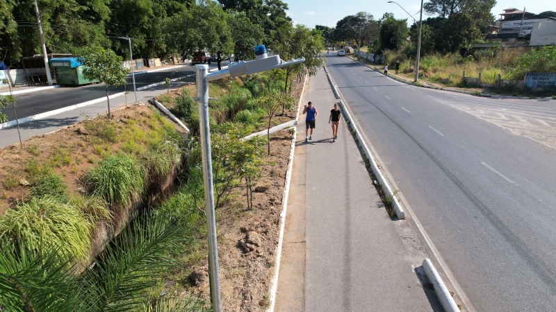 Pista de caminhada do bairro Ingá